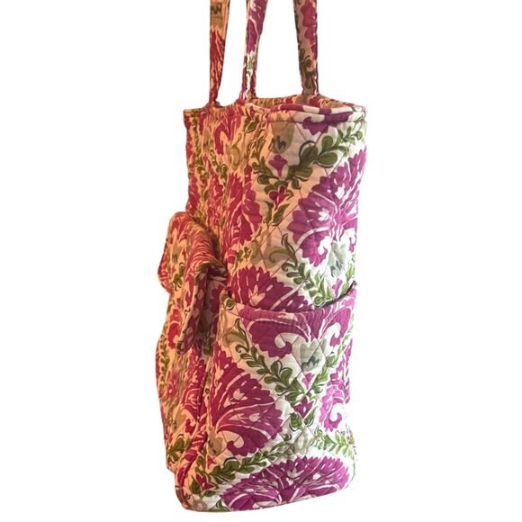 Vera Bradley Retired Julep Tulip Floral Print Tablet Tote Large Travel Work - Picture 8 of 14
